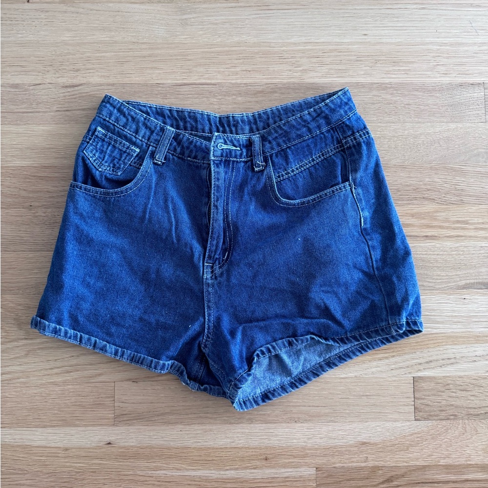 Blue Denim Women's Shorts